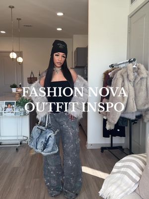 A post by @cec_marie95 on TikTok caption: Follow my instagram for more fashion video inspo! linked in bio 🫶🏽 @FashionNova  #fashionnova #fashionnovahaul #OOTD #grwm #fashiontiktok #outfitinspo #outfitideas #style #styleinspo #blackgirltiktok 