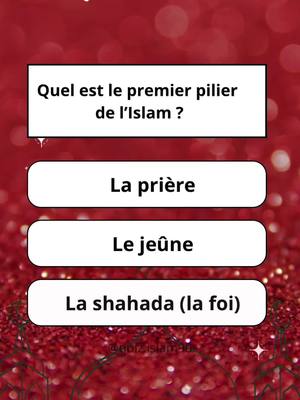 A post by @quiz.islam90 on TikTok caption: Quiz islam qu'Allah azzawajel vous facilite à tous. #rappelle #islamic_video #france #fyp #quiz #musulmans_du_monde 