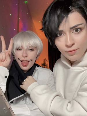 A post by @miiyako_cos on TikTok caption: Yuta thought it‘ll be easy - @poorsigmass #inumaki #yutaokkotsu #jjk 