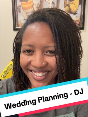 A post by @iamshannonlake on TikTok caption: Wedding Planning - Go DJ, that’s my DJ! #Weddingplanning #Bridetobe #2025Wedding #DJ #DJS #Over40 #40Plus #BlackBride #Microlocs