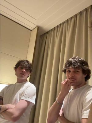 A post by @sturniolo.triplets on TikTok caption: SUBSCRIBE TO OUR YOUTUBE FOLLOW OUR INSTAGRAM GOODBYE 🌟