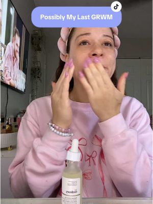 A post by @cheymd25 on TikTok caption: Possibly my last GRWM video 🥺 #grwm #grwmforwork #grwmskincare #skincare #skincareroutine @Beekman 1802 @Mario Badescu @Dr.Ceuracle Official @Tatcha @The Ordinary @beautybio @Naked Sundays 