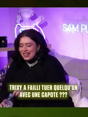 A post by @samueletienneofficiel on TikTok caption: Ça a failli très mal tourner pour @xo_trixy cette journée là... #discussion #anecdote #storytime #samueletienne #twitchclips