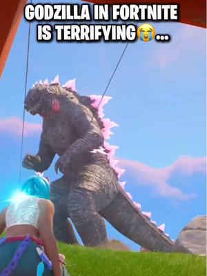 A post by @cozybeautyy on TikTok caption: Thoughts on Godzilla in Fortnite? 🤔 #fortnite #fortnitebattleroyale #fortniteclips #fortnitefunny #godzilla 