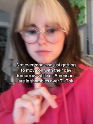 A post by @kyleetheartgirl on TikTok caption: Sorry guys I’m trying to cope #tiktokban #tiktok #riptiktok #american #supremecourt 