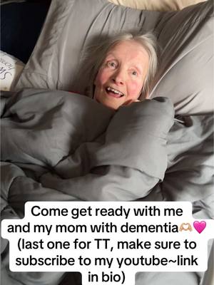 A post by @kileydelia on TikTok caption: Posting this because it may be the last video I post on tik tok. Just want to say thankyou to the amazing followers and for the love and support you guys have all become a part of this journey with me and i couldnt thankyou enough. Please follow us on this journey by subscribing to my youtube which is linked in my bio!!! Hopefully tik tok doesnt get banned but if it does thats where i will continue to post!!! Love you all🫶🏼🩷 #fyp #caregiverlife #caregiver #foryoupage #dementiaawareness #dementiacare #dementia #dementiasucks #dementiacaregiver #grwmroutine #getreadywithus #getreadywithme #mom 