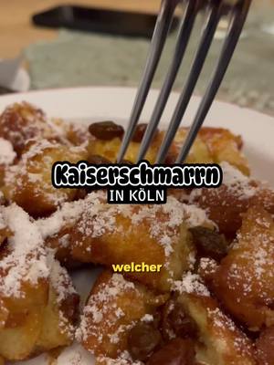 A post by @horusfoodcologne on TikTok caption: Habt ihr einen anderen Favoriten? 👀 #kaiserschmarrn #kölnfood 