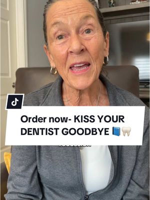 A post by @drelliephillips on TikTok caption: KISS YOUR DENTIST GOODBYE book— out now for presale/sale! #toothtok #teethtok #healingteeth #healteeth #ConSantanderConecto 