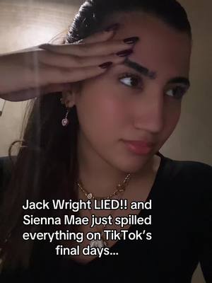 A post by @mariamxsayed on TikTok caption: she deserves the BIGGEST apology from everyone.  #fyp #siennamae #jackwright 