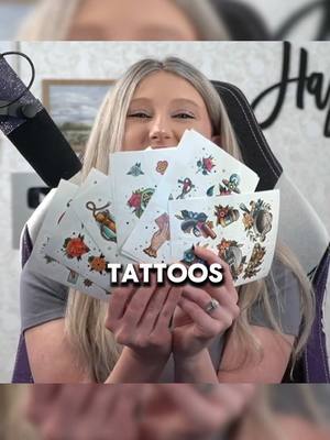 A post by @happyhappygaltv on TikTok caption: Biggest Challenge Ever! #fortnite #gaming #fyp #GamingOnTikTok #tattoo 