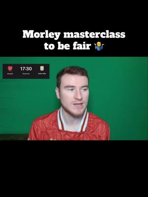 A post by @jonathanmorley2 on TikTok caption: Got this absolutely bang on 🤣 #football #arsenal #astonvilla #premierleague #jonathanmorleylfc 