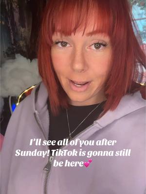 A post by @amberfaiss on TikTok caption: I’ll see ya after Sunday and we will all still be here💕🤗comment before and after Sunday 💕🫶posting this @ 2:51pm Arizona Time on Jan. 18th 2025 #tiktok #Sunday #savetiktok #supremecourt #senate #moretime 