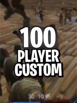 A post by @sypherpk on TikTok caption: The First 100 Player Custom in Fortnite History!  #sypherpk #fortnite 