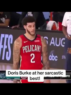 A post by @thebudgetballer on TikTok caption: Trailblazer. Icon. The voice of the game. From breaking barriers as the first woman to call NBA Finals games to inspiring generations with her knowledge, grace, and passion, Doris Burke is the blueprint for excellence in sports broadcasting. #DorisBurke #Legend #Trailblazer 