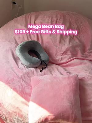 A post by @sb143x on TikTok caption: Just saw the price on this #beanbag so had to post!!! It’s so durable and comfy worth every penny 🩷 #beanbagchair #cozyvibes #sale #homefinds #bedroomdesign #bedroominspo #comfortable #tiktokshopsale #beanbags #bed #blanket #pillow #getyoursnow #memoryfoam #cozyathome #sleepover #valentinesdaygift #tiktokshoploveatfirstfind #chair #ttslevelup #trendingproducts 