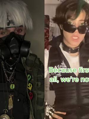 A post by @_ghostboocos on TikTok caption: #duet with @Tom very us coded ^^ -🕹️ #NOTACOSPLAY #etho #ethoslab #hermitcraftetho #doublelifeetho #lastlifeetho #lifeseriessmp #doublelifesmp #lastlifesmp #ethocosplay #ethoslabcosplay  #Cosplay 