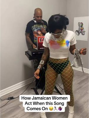 A post by @direaltina on TikTok caption: How Jamaican Women Act When This Song Comes On 😂😂🏃🏾‍♀️🤦🏽‍♀️ @Dj Madout #ifhimlef #f #fypシ゚viral #jamaicantiktok🇯🇲viral #jamaicanwomen #dancedidnice #fun