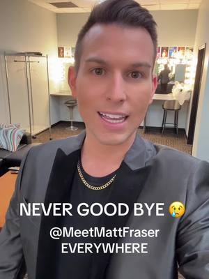 A post by @meetmattfraser on TikTok caption: As sad as this may be. I KNOW that I will see you again ❤️ #psychic #MattFraser 