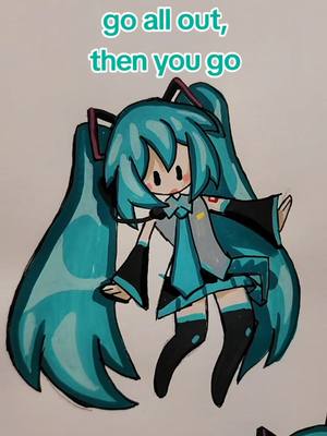 A post by @that.anime.geek.girl on TikTok caption: Orange Justice Miku domination! #hatsunemiku #miku #art #artist #artistoftiktok #fyp #fypシ #fypシ゚viral #fypage #foryoupage 