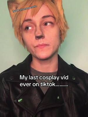 A post by @rat.cosplays on TikTok caption: Truly I will miss this. I know I’ve not posted much lately, but I love the community I built and I’ll miss it dearly. Cosplay has given me confidence and lots of new skills. I’ll still post on Instagram, I think. So please follow me there. #greggorylee #greggoryleecosplay #nightinthewoods #nitw #nitwcosplay #cosplay #tiktokban 