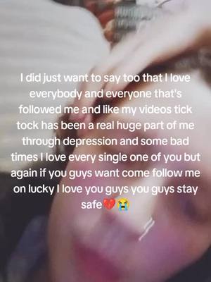 A post by @batmanbatwoman16 on TikTok caption: I love every single one of you and I hope you guys stay safe hopefully we get tick tock back it's crazy what this world's going through I have been on tick tock since 2019 and it feels like my whole world is getting yanked out from underneath me but again I love you guys and stay safe hopefully we're all able to meet up again