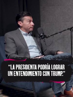 A post by @penitencia_mx on TikTok caption: La Presidenta Claudia Sheinbaum enfrenta el reto de la relación México - Estados Unidos. ¿Qué implicaciones tendrá esto para los migrantes y la frontera? Descúbrelo en el análisis de Marco López, mañana a las 8 AM, en el canal saskiandr en YT.