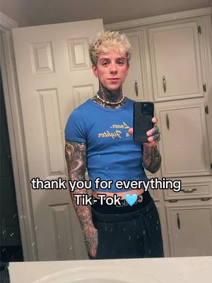 A post by @phix806 on TikTok caption: not me actually getting emotional after recording this 😭 if this is goodbye Tik-Tok, thank you for everything. 🩵