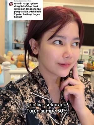 A post by @cahyanirynn on TikTok caption: Membalas @Rera join live sekarang!