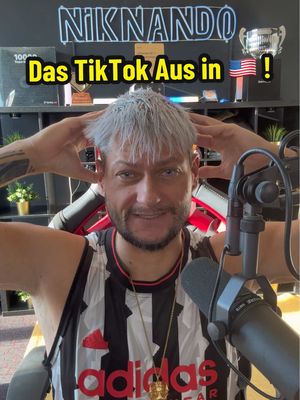 A post by @niknando on TikTok caption: TikTok ist nicht mehr verfügbar in den USA…🇺🇸😔‼️ #niknando #viral_video #tiktokupdate #tiktokban #usatiktok #news 