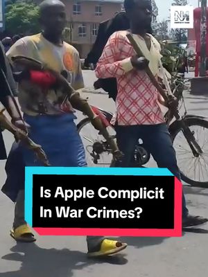 A post by @novaramedia on TikTok caption: Your smartphones "contain the blood of the Congolese," says   Felix Tshisekedi, president of the Democratic Republic of Congo. The DRC's lawsuit against Apple has been described as a "first salvo" in holding big tech accountable for abusive supply chain practices. 