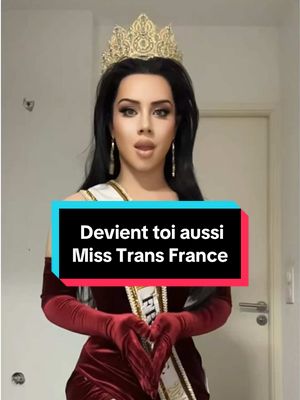 A post by @rosedeslys on TikTok caption: https://misstransfrance.com #misstrans#misstfrance#misstransfrance#peagent#lgbtq #Pride 🏳️‍⚧️