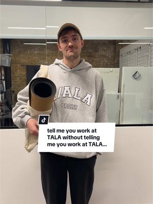 A post by @wearetala on TikTok caption: tell me you work at TALA without telling me you work at TALA… our up to 60% off sale ends tonight, get an extra 20% off 🫢  // #wearetala #teamtala 