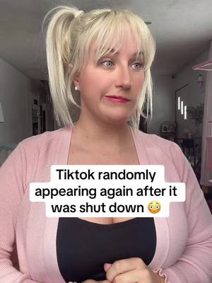 A post by @misshaleymichelle on TikTok caption: What’s going on 😳 #tiktokisback #savetiktok 