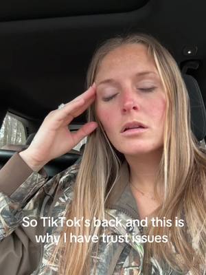 A post by @alexisshae on TikTok caption: That was traumatic #fyp #tiktokban #tiktok 