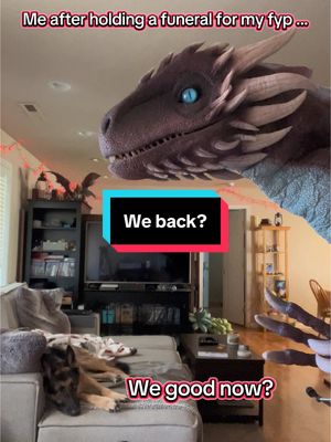 A post by @broodmothersnest on TikTok caption: And just like that? We’re back? #dragon #welcomeback #dndtok #dungeonsanddragons 