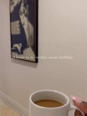 A post by @raisingcades10 on TikTok caption: A letter to my mother on my birthday: thank you for life. 🩷