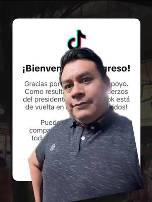 A post by @martiresconde on TikTok caption: #greenscreen ya estamos de vuelta solo fue un susto 