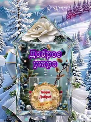 A post by @tvory_dobro00 on TikTok caption: #доброеутро@Лариса @лейла1968 @💕 Svetlana 💕 