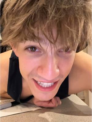 A post by @axelwebber on TikTok caption: I am Hazel now. #momma #cleaningboy #scrubscrub 