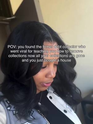 A post by @creditcoachkey on TikTok caption: It’s the transformation for me!!   imagine having a 700 credit score and buying your dream home.  That’s exactly what’s happening for my mentees.  If you want to learn exactly how she did it use the link on my profile to get  instant access to my collection removal guide  #diycreditrepair #collectionsremoved #debtcollector 