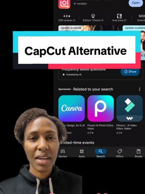 A post by @iambrandeelake on TikTok caption: 🚨 TikTok is Back, But Not CapCut! 🚨 With TikTok making a comeback but CapCut still out of the mix, I’m sticking to my trusted favorite: InShot! 🙌 I’ve been using InShot for years to edit my videos, and it’s hands-down one of the best tools for creating polished, professional content. 🎥 Why I Love InShot: Super user-friendly Packed with transitions, filters, and fun effects Perfect for both quick edits and more detailed projects I’ve put together this demo using InShot,  head over to my profile to see the final edit! 🌟 While CapCut might be out, InShot is here to keep your content looking amazing. What’s your favorite editing app right now? Share your recommendations below! 👇 #InShotApp #VideoEditing #ContentCreators #TikTokAlternatives #TravelReels #EditingTools #iambrandeelake 