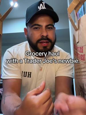 A post by @vicktorymoves on TikTok caption: We’re back! Enjoy my first ever Trader Joe’s haul! #2025 #traderjoes #newbie #groceryhaul #deals #trendy #tiktokviral #foodtiktok 