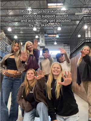 A post by @vivianyunn on TikTok caption: Who are these divas!! ❤️❤️ @Arisa Trew @LILLY @Katelyn @Heili Sirvio @Joey.Yarbro @Jada ward 