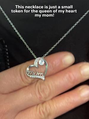 A post by @momglamjewels on TikTok caption: Beautiful gift box with mom necklace for Mother’s Day ✨#TikTokShop #jewelry #necklace #tiktokshoplastchance #tiktokshoploveatfirstfind #spotlightfinds #sterlingsilver #mothersday #giftideas #gift #giftformom 