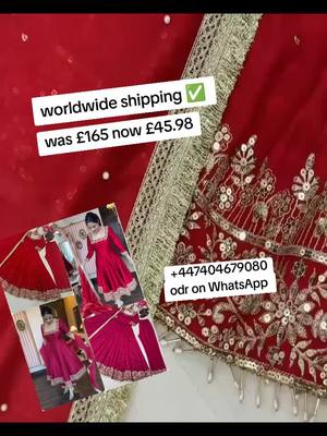 A post by @uksuits__collections1 on TikTok caption: #bridalwear #uksuit #salwarkameez #punjabidress #velvet #sharara #punjabisuit #longdress #outfit #fashion #style #clothingbrand 