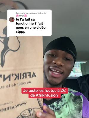 A post by @cabezer225 on TikTok caption: Réponse à @🌸𝓔𝓶𝔂🌸 je teste les foutou banane à 2€ de chez Afriknfusion #degustation #cabezerdegustation #fyp 