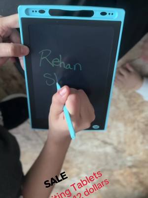 A post by @bikram248 on TikTok caption: LCD Writing Tablet for Kids 