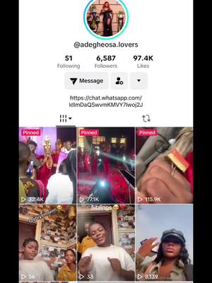 A post by @ade_ghe_osa on TikTok caption: I'm completely overwhelmed with gratitude and emotion! Today, I had the absolute pleasure of meeting the incredible individuals behind my fan page, the ADEGHEOSA lovers. I'm still trying to process the outpouring of love and support that I received from each and every one of them. From the moment I found out about the fan page, I was touched by the thought and effort that went into creating a community around my work. But meeting them in person today took it to a whole new level. The enthusiasm, the energy, and the love that they shared with me was truly humbling. And if that wasn't enough, they showered me with thoughtful gifts, which left me speechless. I'm so grateful for the beautiful time we shared together, and I feel so blessed to have such a wonderful group of people supporting me. Thank you, ADEGHEOSA lovers, for being part of this journey with me. Your love and encouragement mean the world, and I'm honored to have you as part of my community. @adegheosa.lovers 