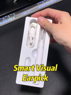 A post by @magibyte0 on TikTok caption: This ear scoop with a camera and light lets you see everything inside your ear clearly and get it out precisely. My girlfriend loves using it to clean her ears#earwax #earwaxremoval #earclean #tool