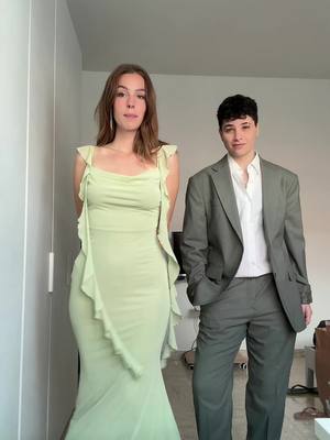 A post by @stacey.diana on TikTok caption: siamo troppo carinə #couple #couplegoals #grwm #outfitcheck #perte 